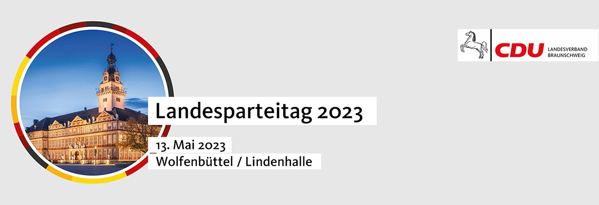 CDU Landesparteitag Braunschweig 2023